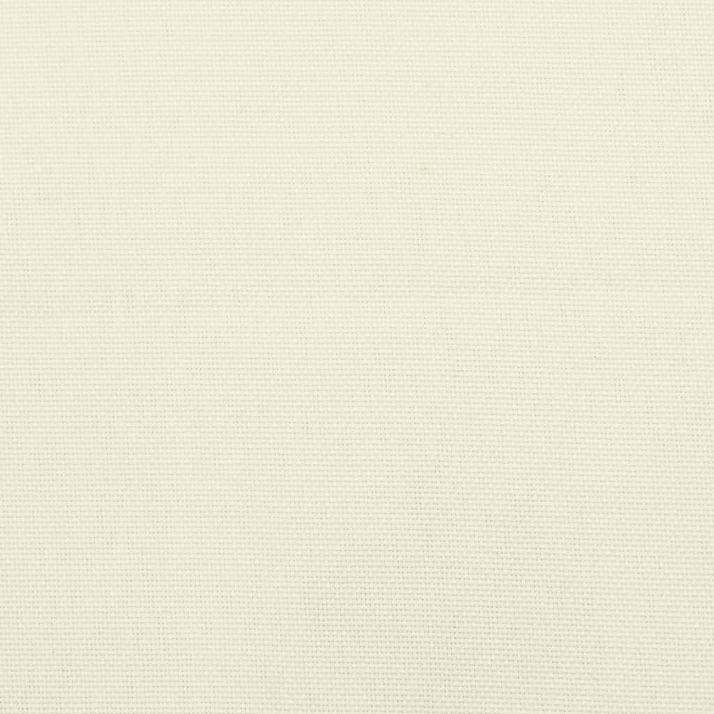 vidaXL Pallet Cushion Cream 80x40x12 cm Fabric