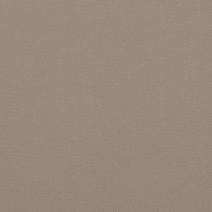 vidaXL Pallet Cushion Taupe 80x40x12 cm Fabric