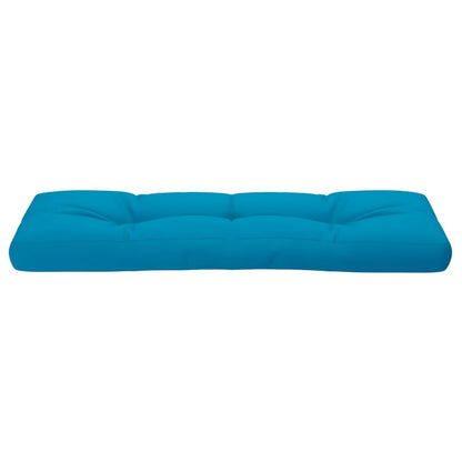 vidaXL Pallet Cushion Light Blue 120x40x12 cm Fabric
