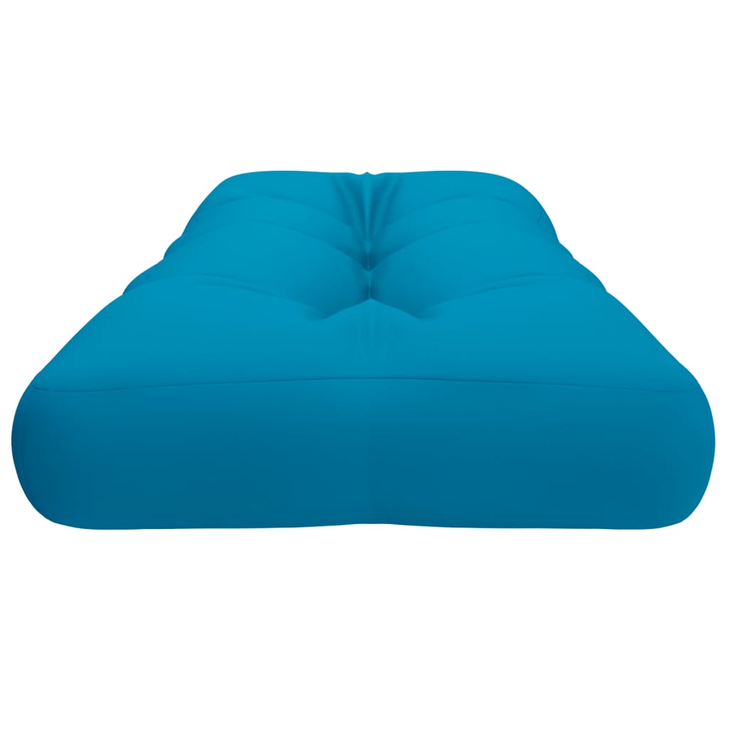 vidaXL Pallet Cushion Light Blue 120x40x12 cm Fabric