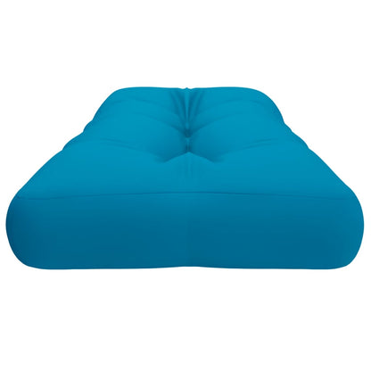 vidaXL Pallet Cushion Light Blue 120x40x12 cm Fabric