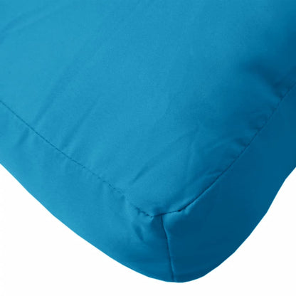 vidaXL Pallet Cushion Light Blue 120x40x12 cm Fabric
