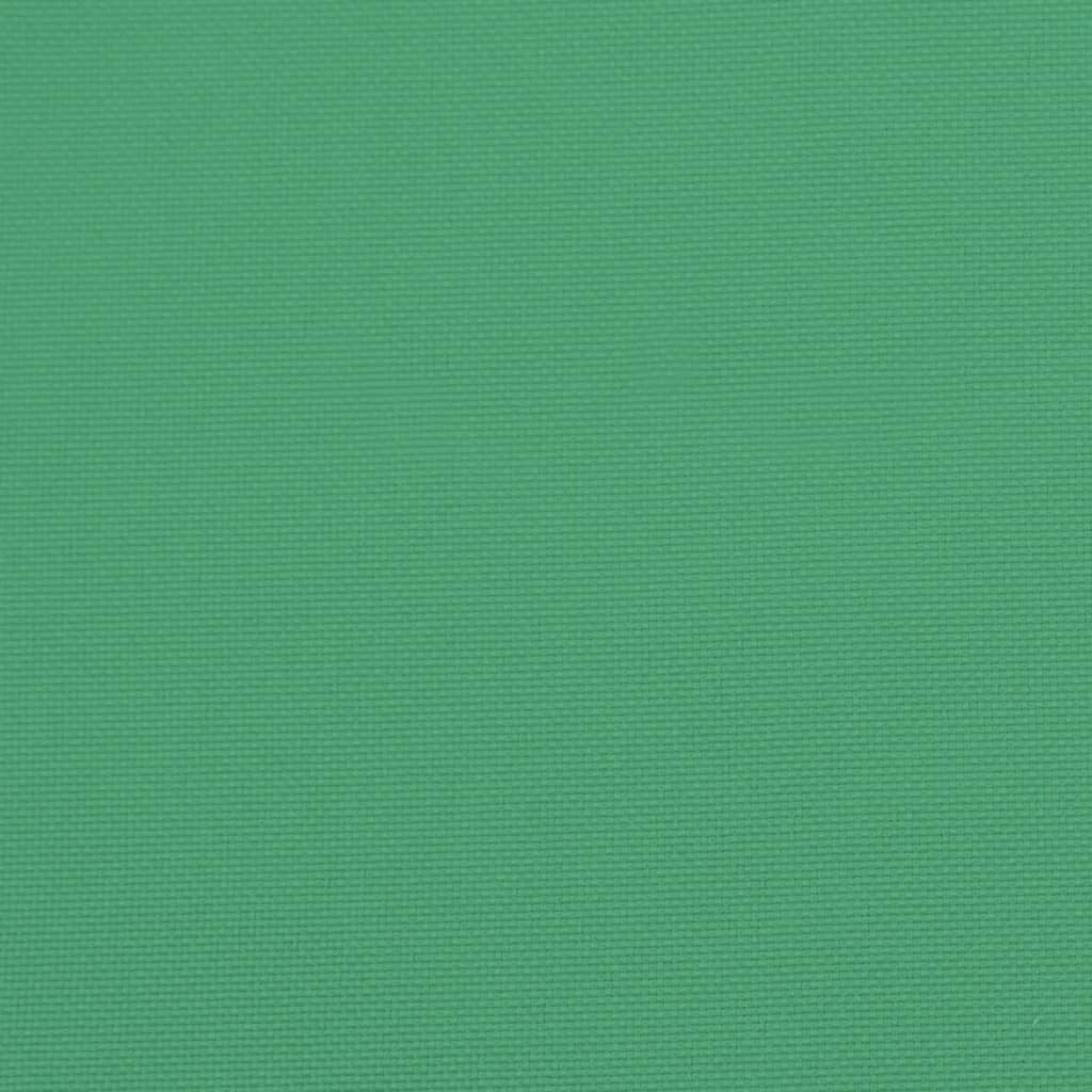 vidaXL Pallet Cushion Green 120x40x12 cm Fabric