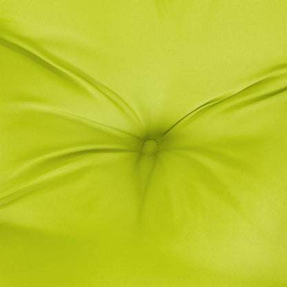 vidaXL Pallet Cushion Bright Green 120x40x12 cm Fabric
