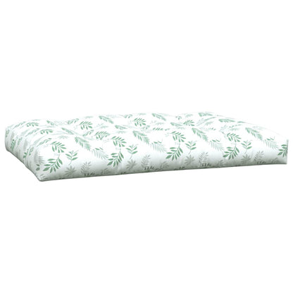 vidaXL Pallet Cushions 5 pcs Leaf Pattern Fabric