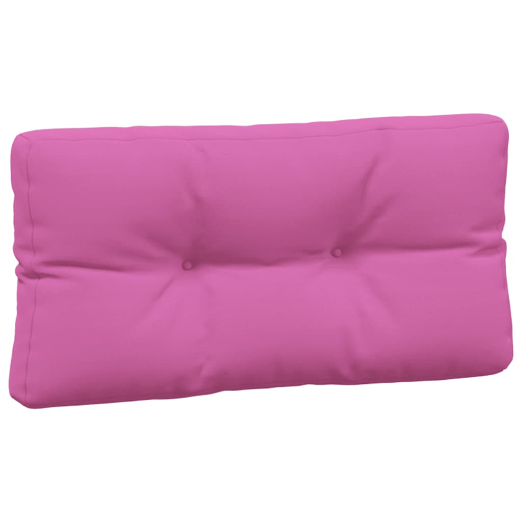 vidaXL Pallet Cushions 5 pcs Pink Fabric