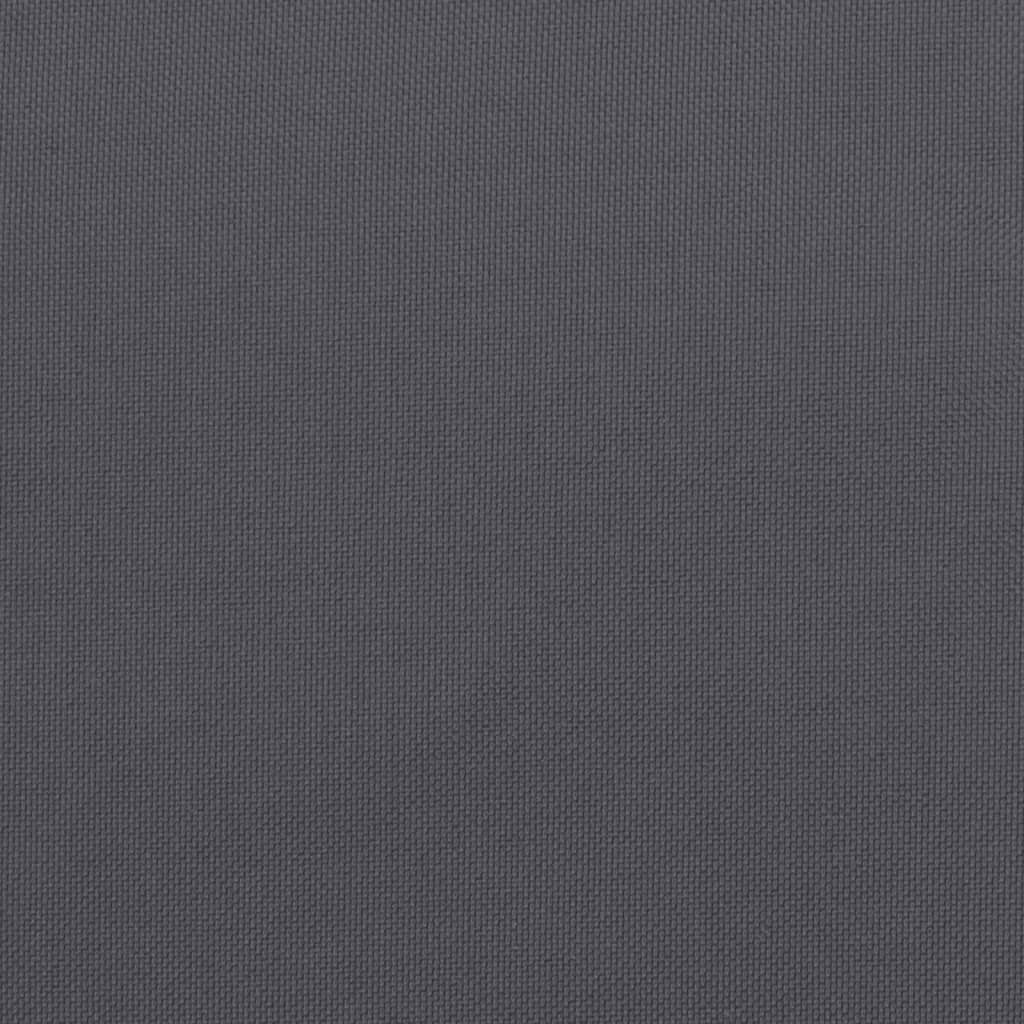 vidaXL Pallet Cushions 3 pcs Anthracite Fabric