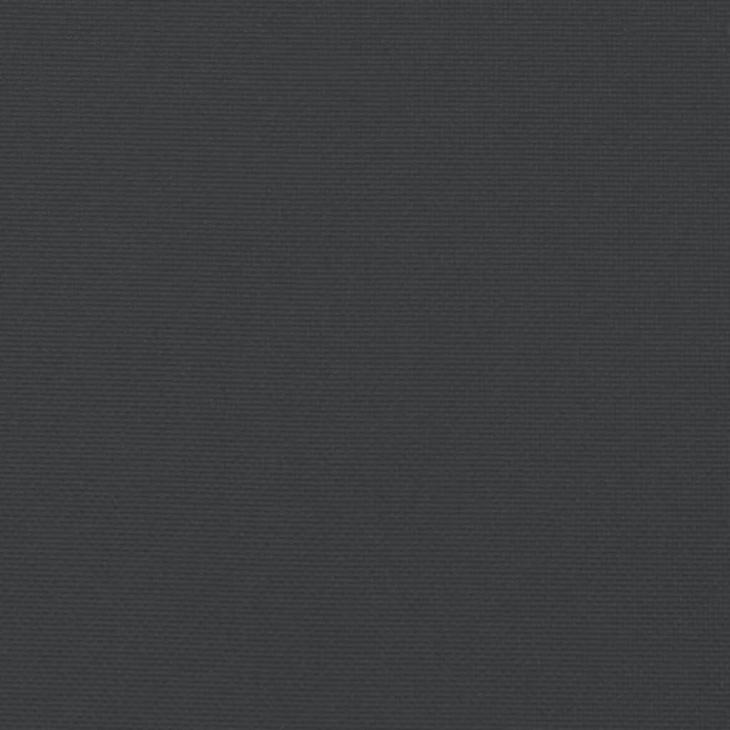 vidaXL Pallet Cushions 3 pcs Black Fabric