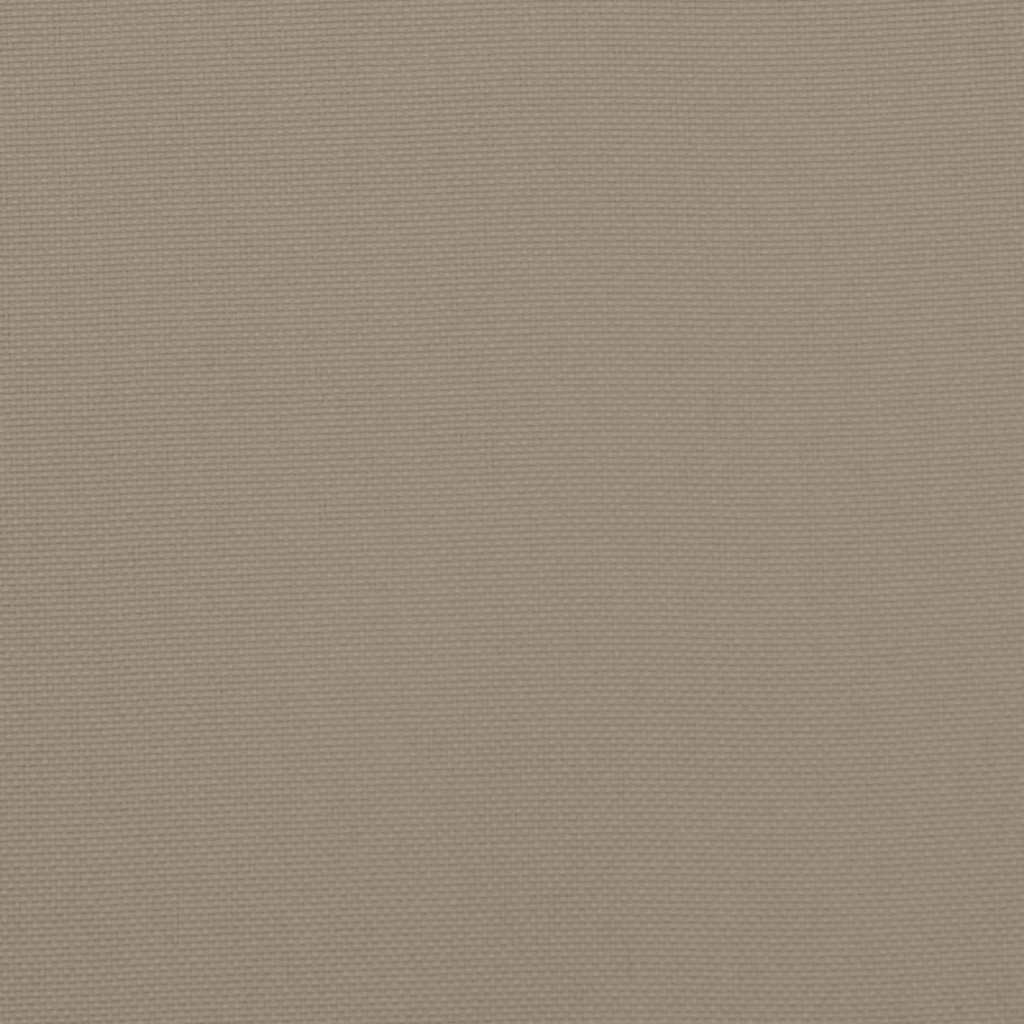vidaXL Pallet Cushion Taupe 60x61.5x10 cm Fabric