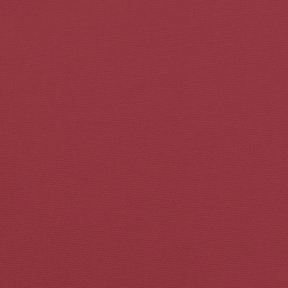 vidaXL Pallet Cushion Wine Red 58x58x10 cm Fabric