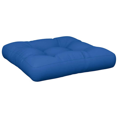 vidaXL Pallet Cushion Blue 58x58x10 cm Fabric