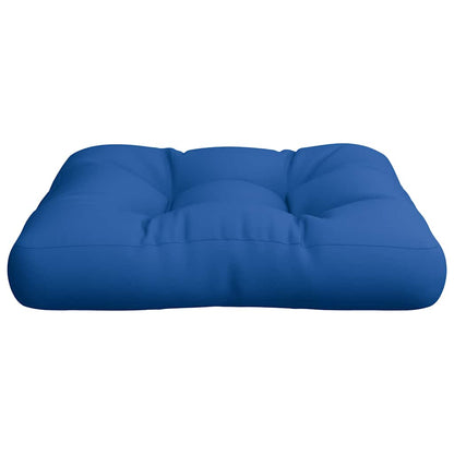 vidaXL Pallet Cushion Blue 58x58x10 cm Fabric