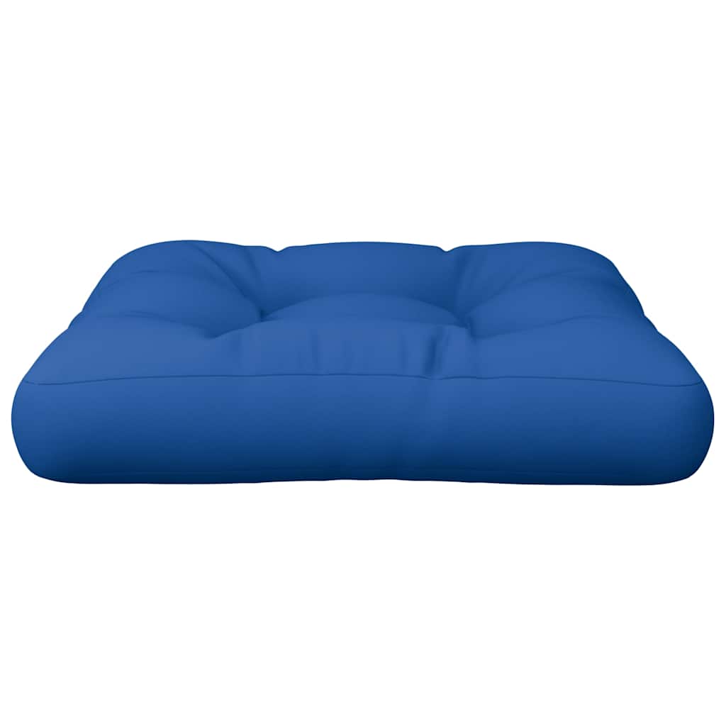 vidaXL Pallet Cushion Blue 58x58x10 cm Fabric