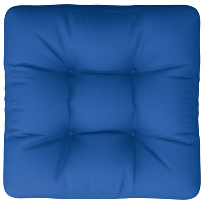 vidaXL Pallet Cushion Blue 58x58x10 cm Fabric