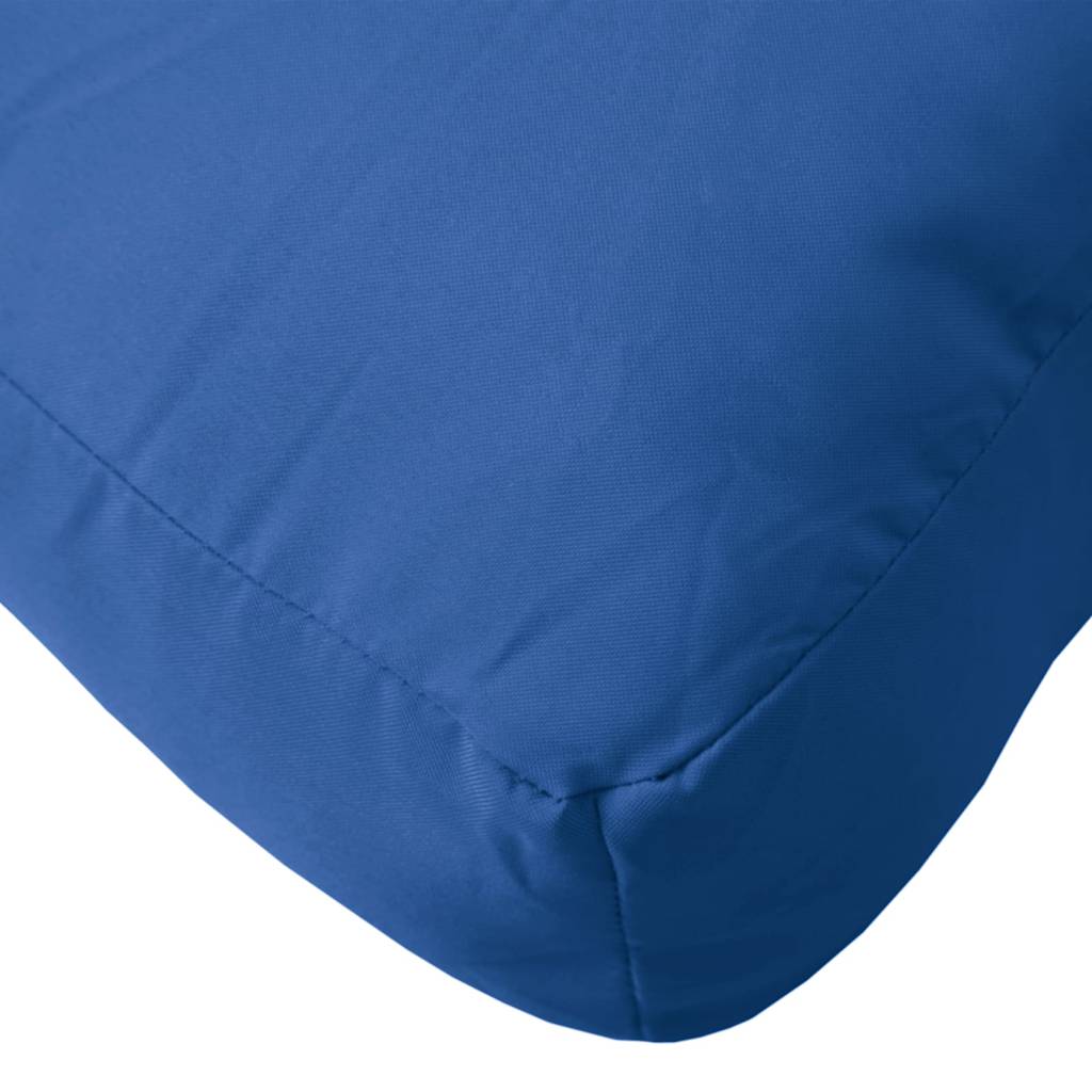 vidaXL Pallet Cushion Blue 58x58x10 cm Fabric