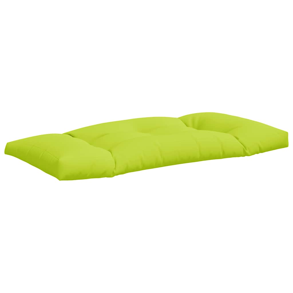 vidaXL Pallet Cushions 2 pcs Bright Green Fabric