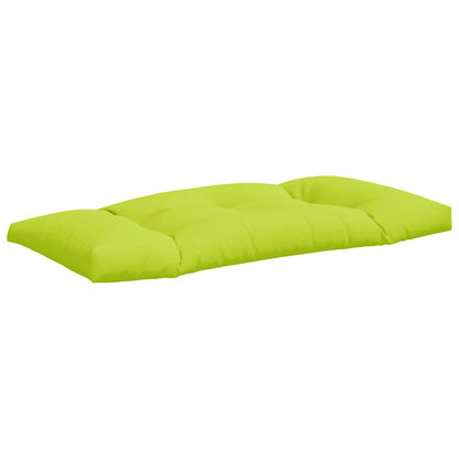 vidaXL Pallet Cushions 2 pcs Bright Green Fabric