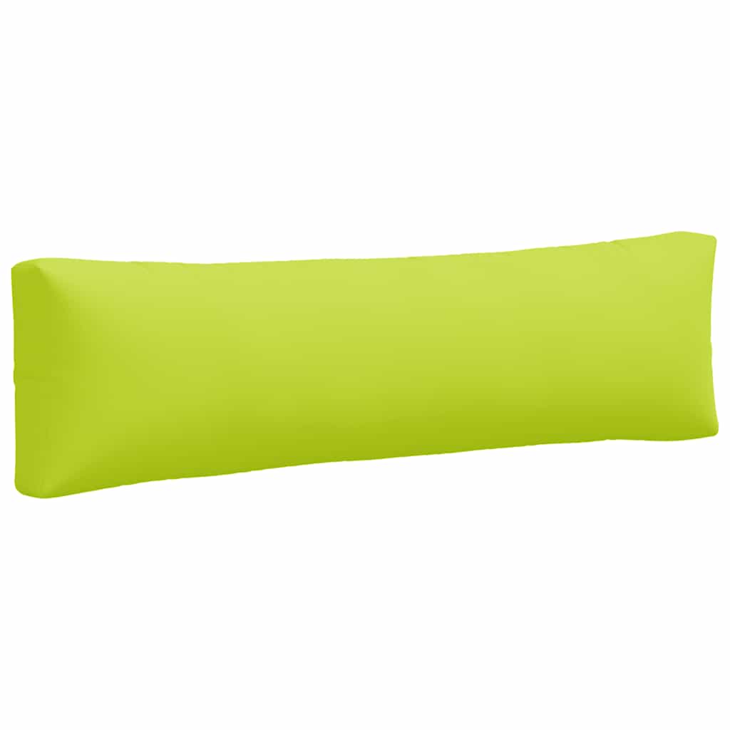 vidaXL Pallet Cushions 2 pcs Bright Green Fabric