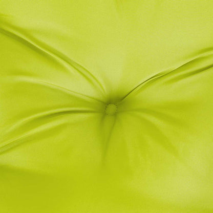vidaXL Pallet Cushions 2 pcs Bright Green Fabric