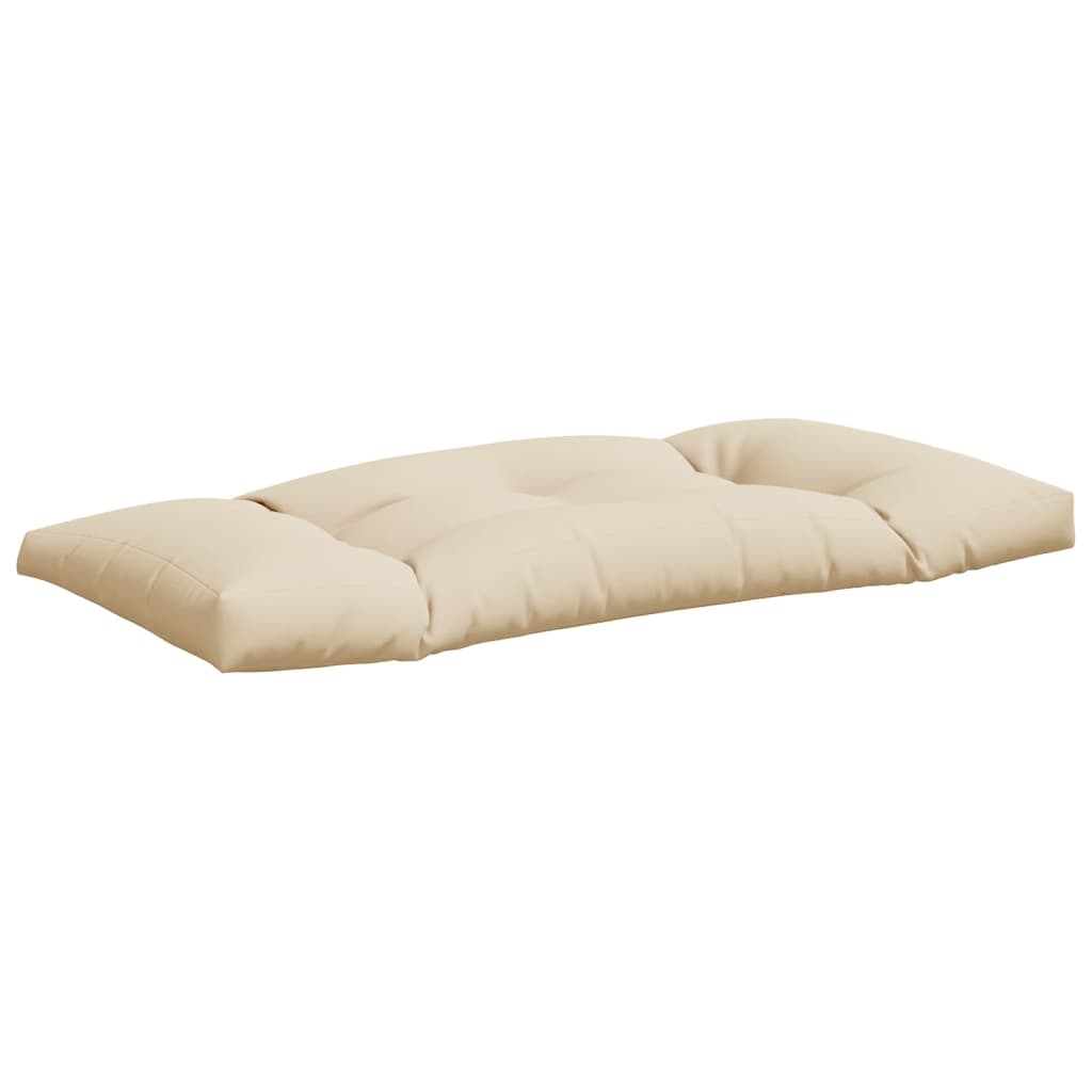vidaXL Pallet Cushions 3 pcs Beige Fabric