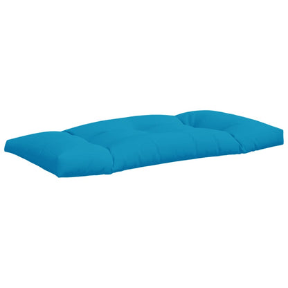 vidaXL Pallet Cushions 3 pcs Light Blue Fabric