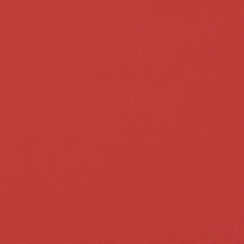 vidaXL Pallet Cushions 3 pcs Red Fabric