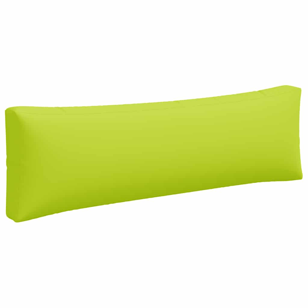 vidaXL Pallet Cushions 3 pcs Bright Green Fabric