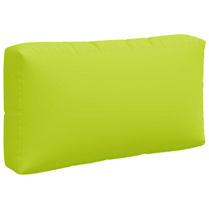 vidaXL Pallet Cushions 3 pcs Bright Green Fabric