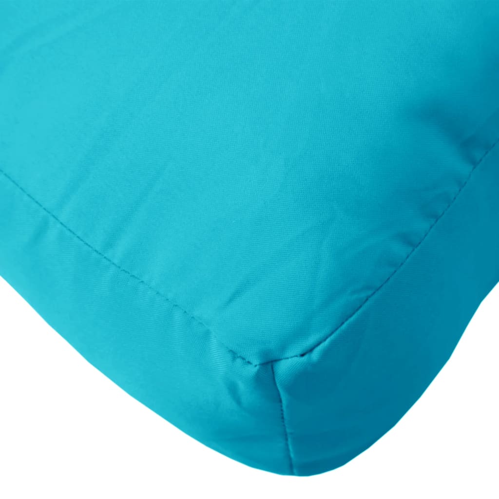 vidaXL Pallet Cushions 3 pcs Turquoise Oxford Fabric