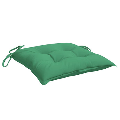 vidaXL Pallet Cushions 2pcs Green 50x50x7 cm Oxford Fabric