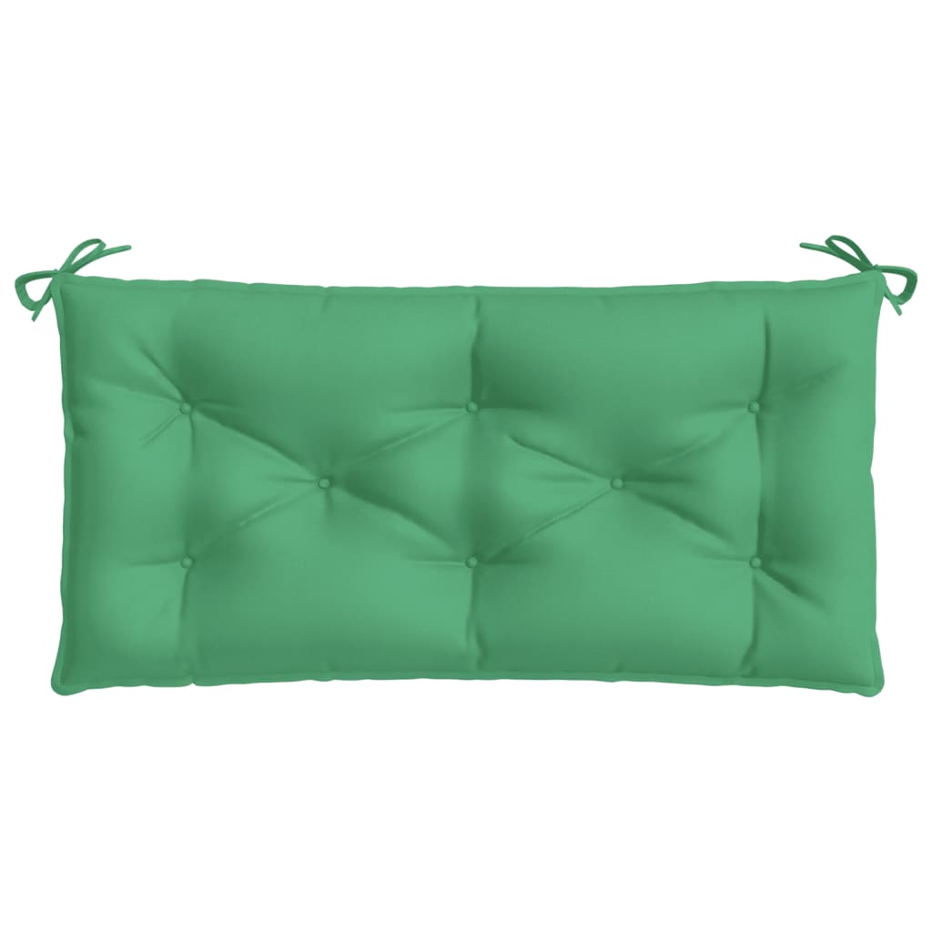 vidaXL Garden Bench Cushion Green 100x50x7cm Oxford Fabric