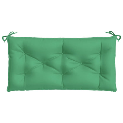 vidaXL Garden Bench Cushion Green 100x50x7cm Oxford Fabric