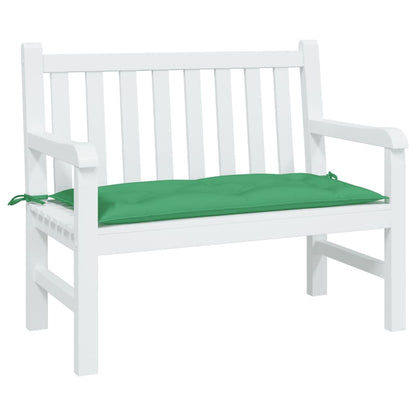 vidaXL Garden Bench Cushion Green 100x50x7cm Oxford Fabric