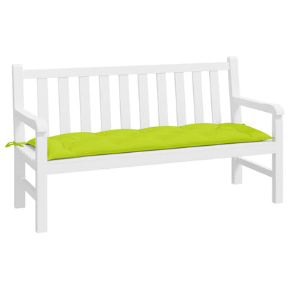 vidaXL Garden Bench Cushion Bright Green 150x50x7 cm Oxford Fabric