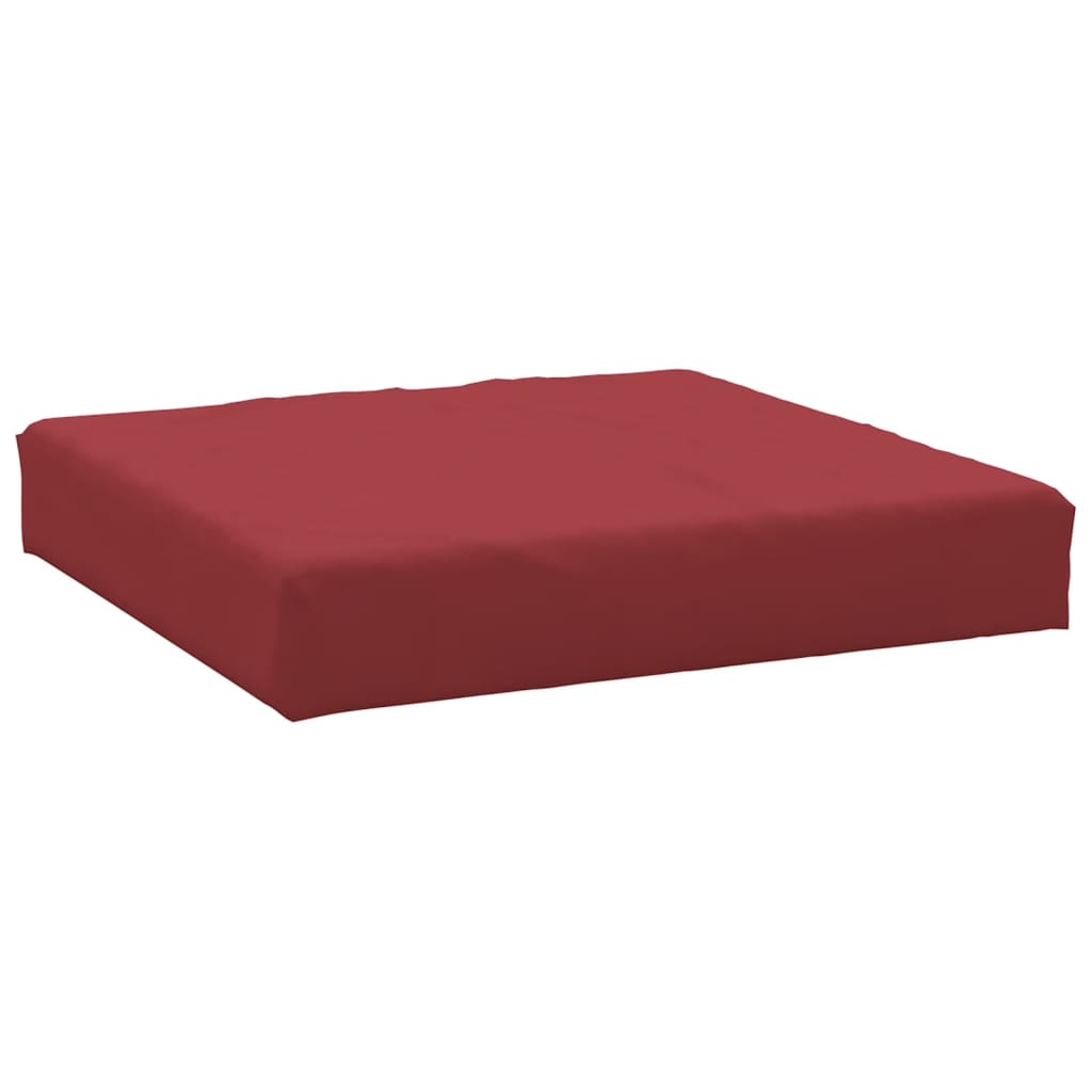 vidaXL Pallet Cushions 2 pcs Wine Red Oxford Fabric