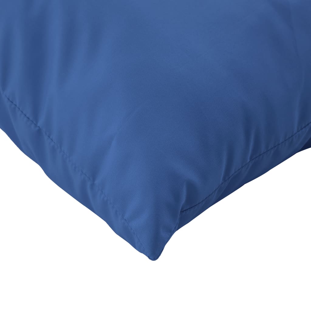 vidaXL Pallet Cushions 2 pcs Blue Oxford Fabric