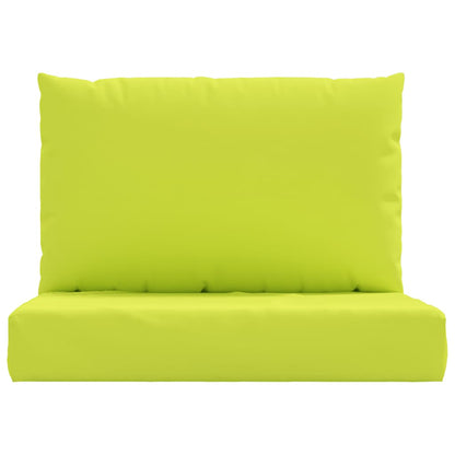 vidaXL Pallet Cushions 2 pcs Bright Green Oxford Fabric