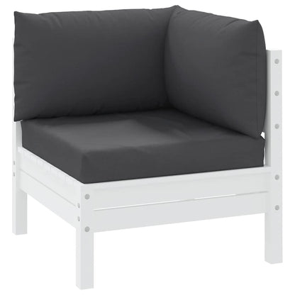 vidaXL Pallet Cushions 3 pcs Anthracite Oxford Fabric