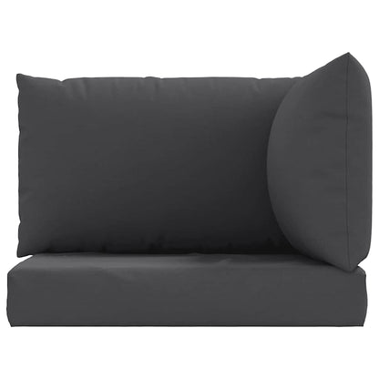 vidaXL Pallet Cushions 3 pcs Anthracite Oxford Fabric