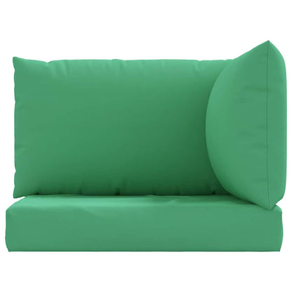 vidaXL Pallet Cushions 3 pcs Green Oxford Fabric