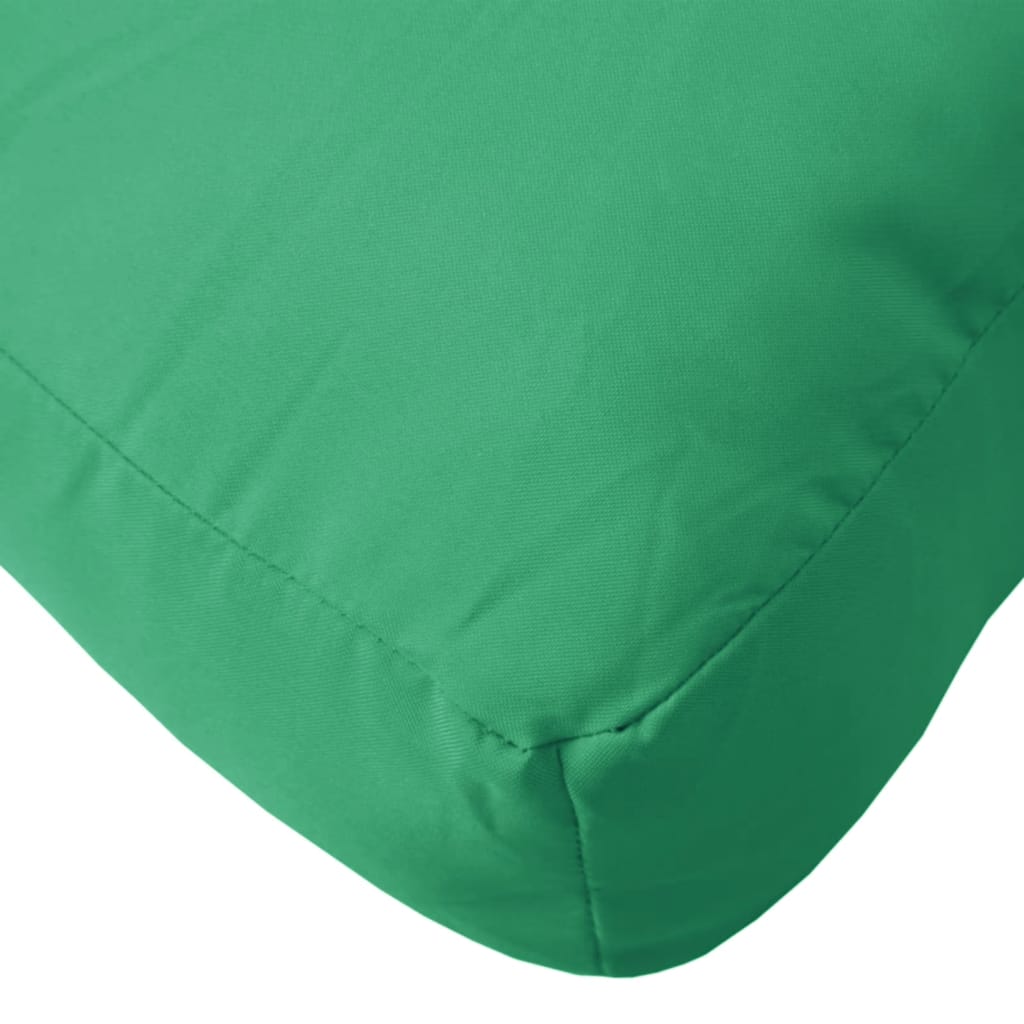 vidaXL Pallet Cushions 3 pcs Green Oxford Fabric