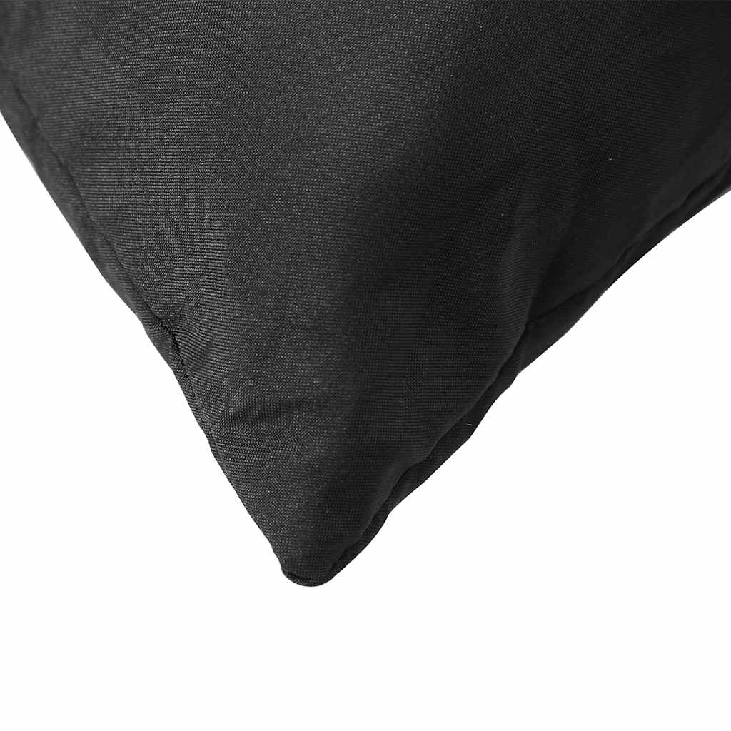 vidaXL Pallet Cushions 3 pcs Black Oxford Fabric