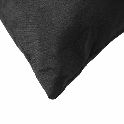 vidaXL Pallet Cushions 3 pcs Black Oxford Fabric