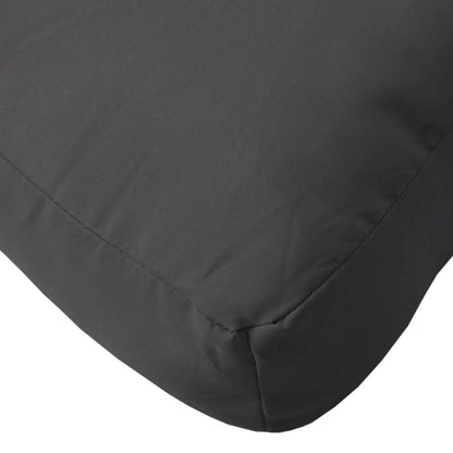 vidaXL Pallet Cushions 3 pcs Black Oxford Fabric