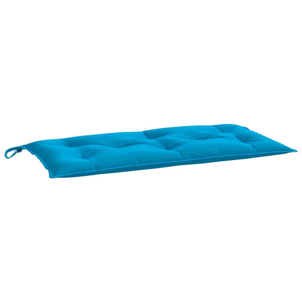 vidaXL Garden Bench Cushion Light Blue 110x50x7 cm Oxford Fabric
