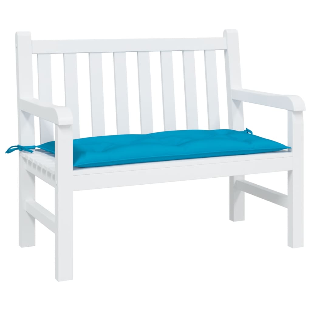 vidaXL Garden Bench Cushion Light Blue 110x50x7 cm Oxford Fabric