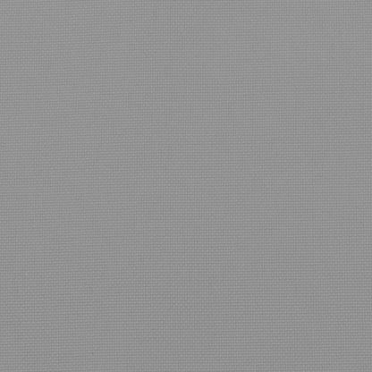 vidaXL Round Cushion Grey Ø 60 x11 cm Oxford Fabric