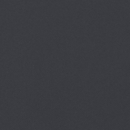 vidaXL Round Cushion Black Ø 60 x11 cm Oxford Fabric