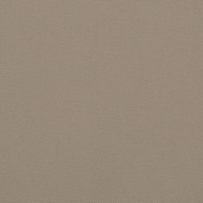 vidaXL Round Cushion Taupe Ø 60 x11 cm Oxford Fabric