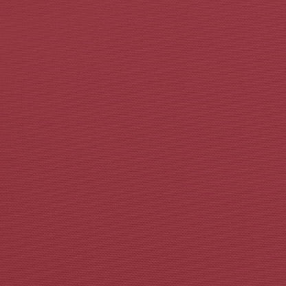 vidaXL Round Cushion Wine Red Ø 60 x11 cm Oxford Fabric